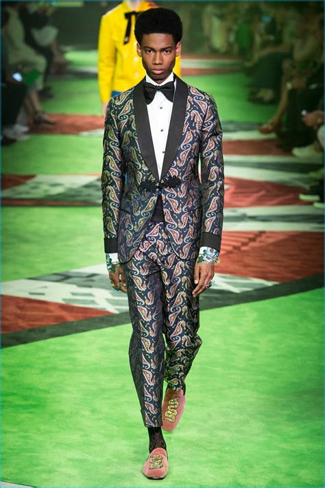 gucci mens runway 2017|gucci runway models.